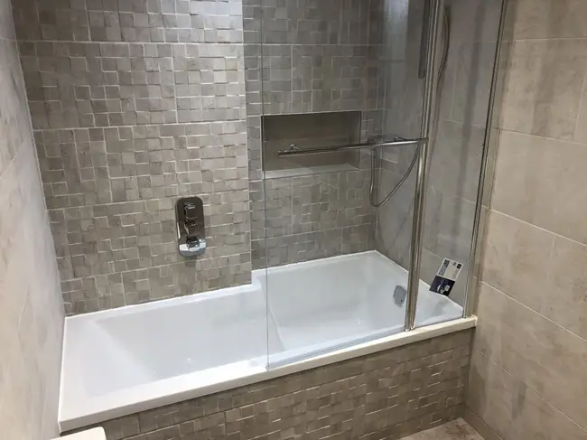 Bathroom Installation work by Precision Joinery and Tiling in Blackpool