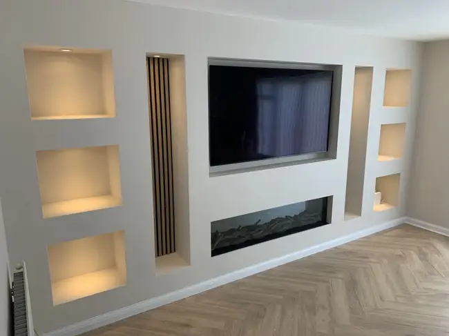 Bespoke Joinery work by Precision Joinery and Tiling in Blackpool