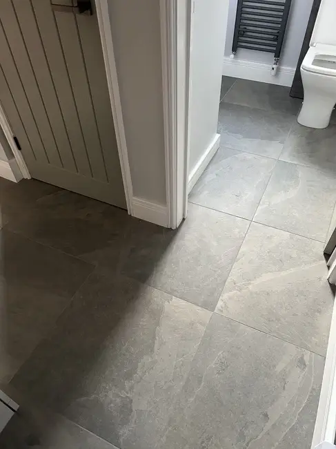 Wall and Floor Tiling work by Precision Joinery and Tiling in Blackpool
